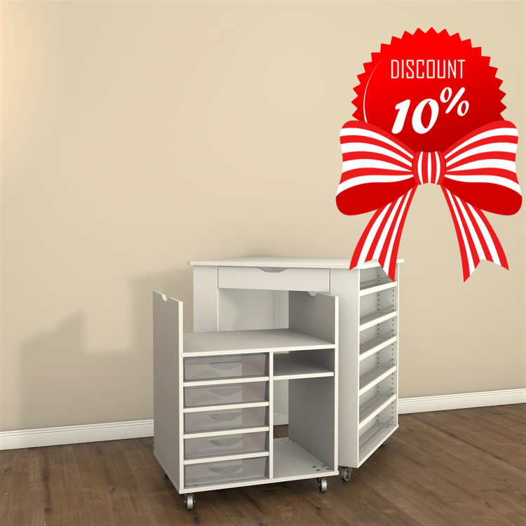 10% SALE 🎄 BrandBox MAXI TROLLEY - Dein mobiler Bastel Block