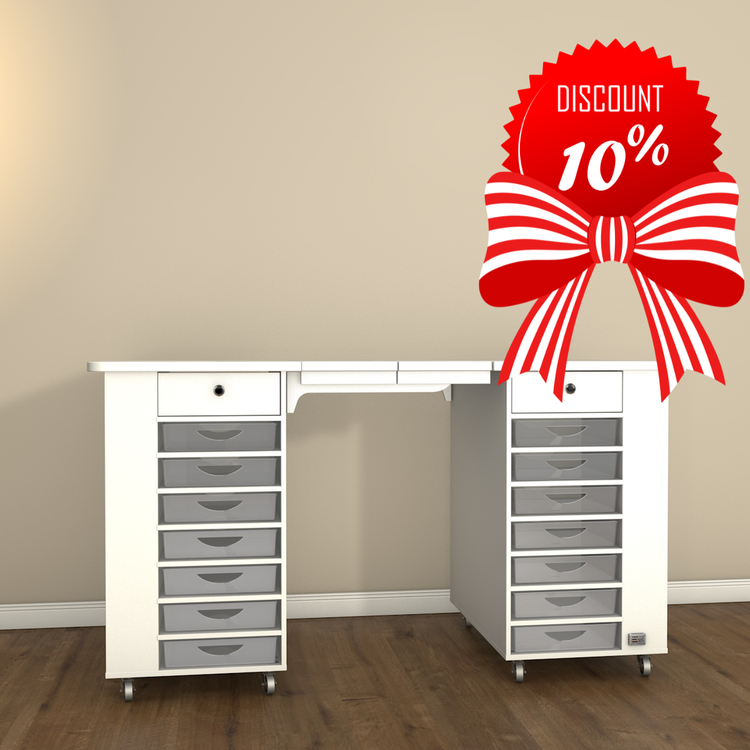 10% SALE 🎄 BrandBox MAXI DESK - Bureau de métier surélevé