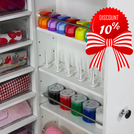 10% SALE 🎄 BrandBox Garnrollenregal 2er-Set