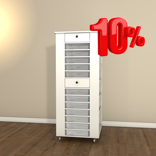 🔴 10% SALE - BrandBox TOWER - Dein mobiler Bastelturm - The Brand Box Handel & Vertrieb GmbH