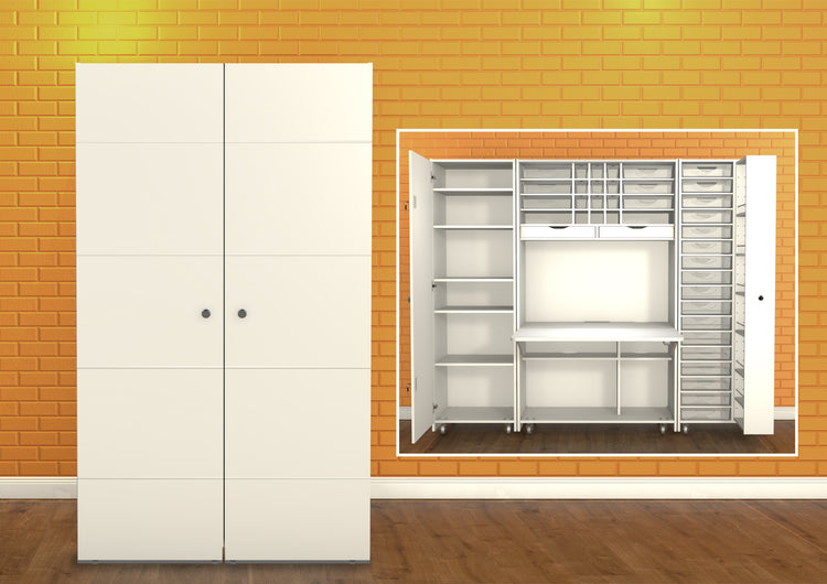 BrandBox OFFICE Soft Lines White ohne LED TOP - Home Office - The Brand Box Handel & Vertrieb GmbH