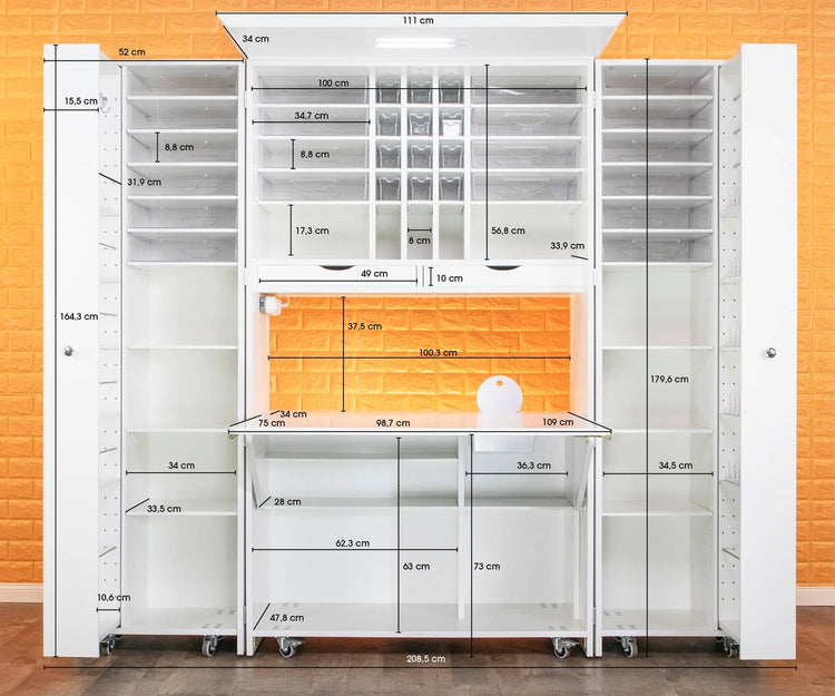 BrandBox SEWY - Nähschrank - The Brand Box Handel & Vertrieb GmbH