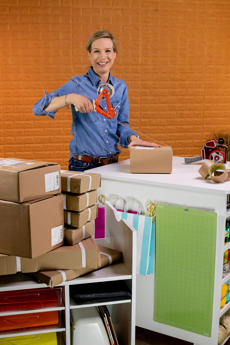 BrandBox MAXI TROLLEY - Mobiler Bastel Block - The Brand Box Handel & Vertrieb GmbH