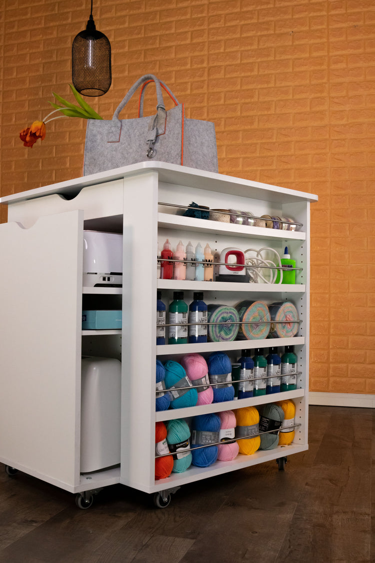 BrandBox MAXI TROLLEY - Mobiler Bastel Block - The Brand Box Handel & Vertrieb GmbH