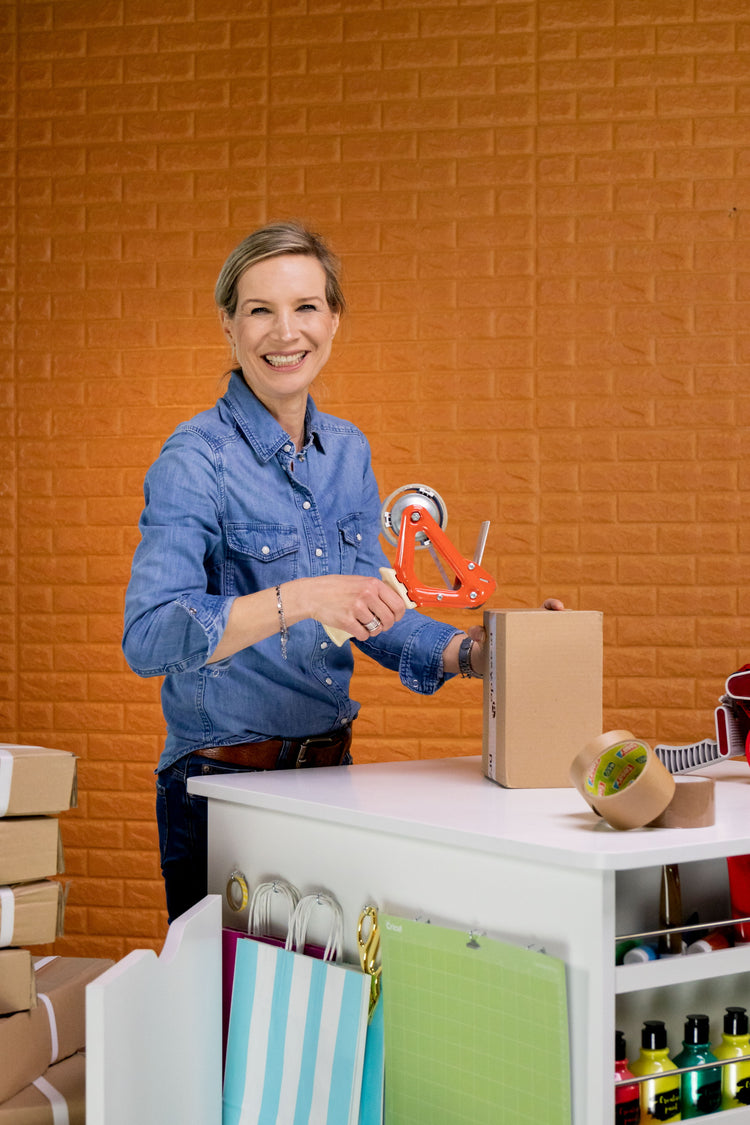 BrandBox MAXI TROLLEY - Mobiler Bastel Block - The Brand Box Handel & Vertrieb GmbH