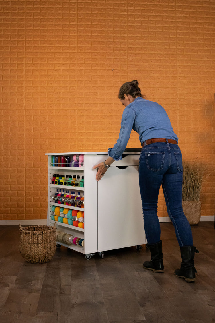 BrandBox MAXI TROLLEY - Mobiler Bastel Block - The Brand Box Handel & Vertrieb GmbH