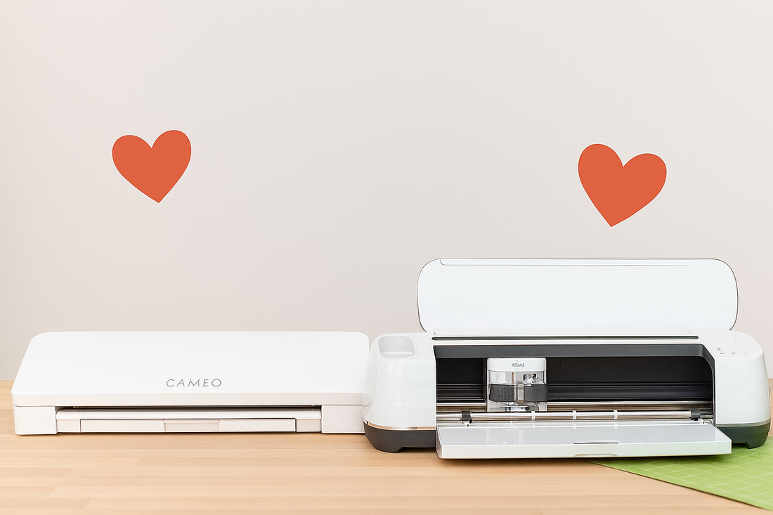 ✂️ Plotten mit Herz und Hürden – Mein Weg vom Silhouette Cameo zum Cricut Maker und wieder zurück