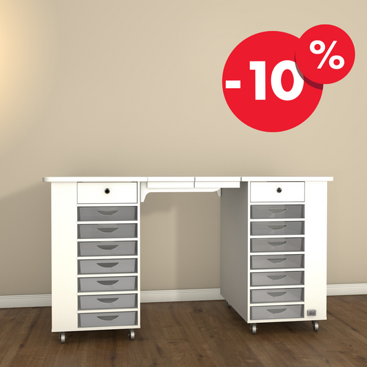 BrandBox MAXI DESK - Bureau de métier surélevé