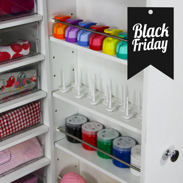 🔴 10% BLACK FRIDAY SALE 🔴 BrandBox spool rack set of 2