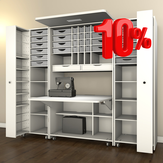 🔴 10% SALE - BrandBox SEW - Dein Nähschrank