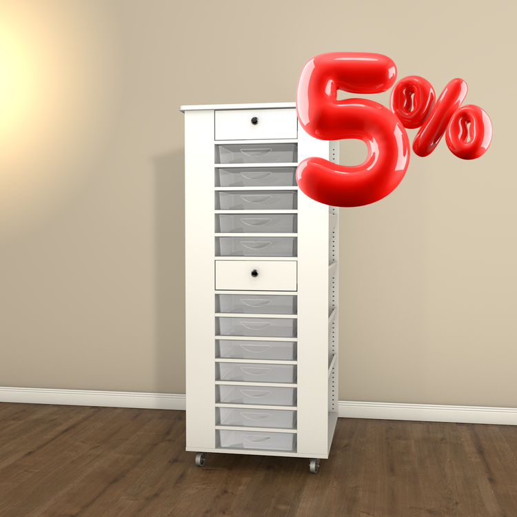 🔴 5% SALE - BrandBox TOWER - Dein mobiler Bastelturm