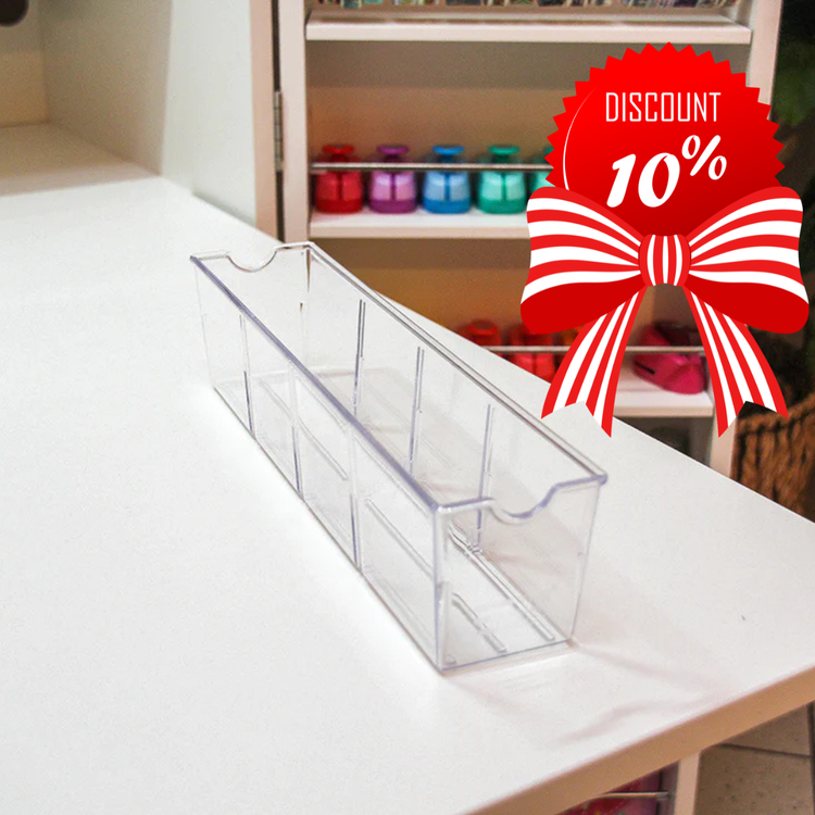 10% SALE 🎄 BrandBox Cestini trasparenti Set di 5