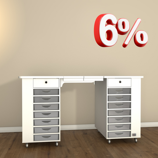 BrandBox MAXI DESK - dein erhöhter Bastelschreibtisch