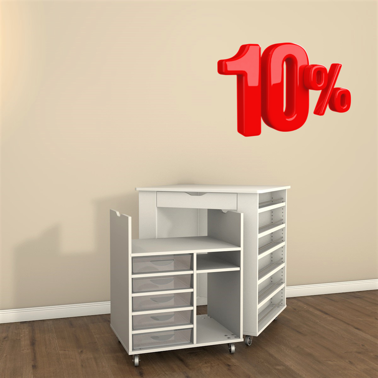 10% SALE 🎄 BrandBox MAXI TROLLEY - bloc de bricolage mobile