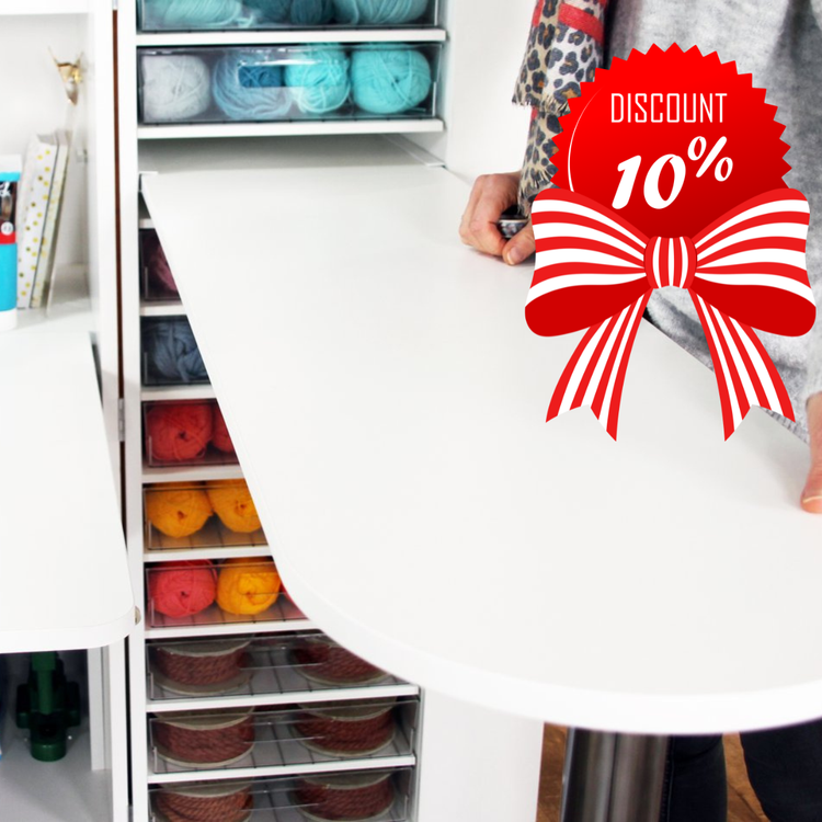 10% SALE 🎄 Table d'appoint BrandBox (CRAFT - SEW - OFFICE)