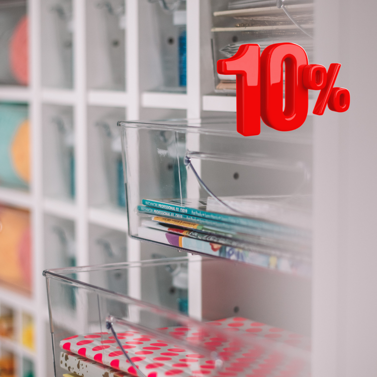 🔴 10% SALE - BrandBox Klarsicht-Körbe 5er Set