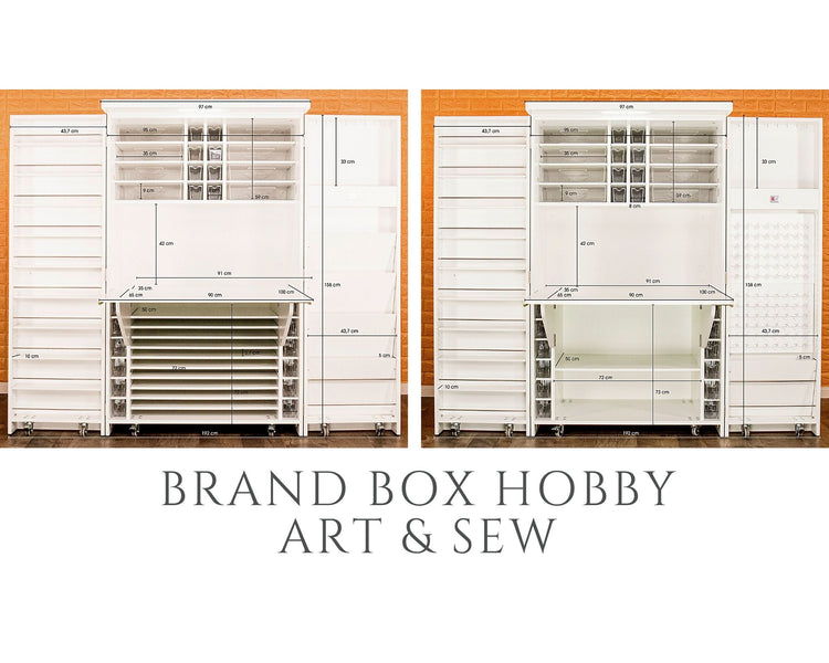 BrandBox HOBBY ART / SEW - Hobbyschrank - The Brand Box Handel & Vertrieb GmbH